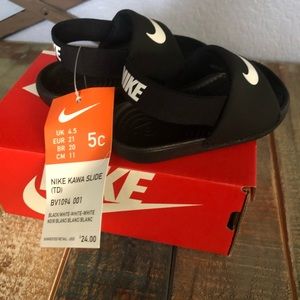 Infant Nike Kawa Slides 5c